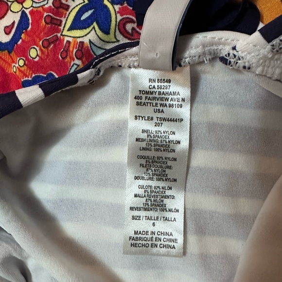 Tommy Bahama swimsuit size 6 - Picture 4 of 4